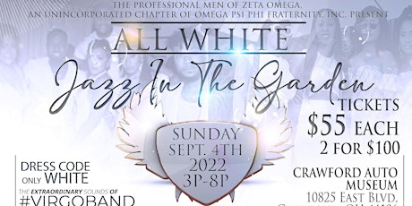 All White Jazz in the Garden Day Party