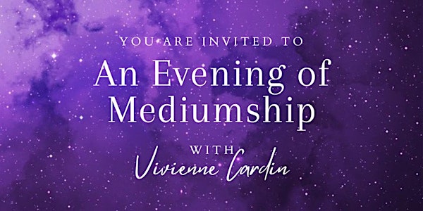 Christmas Special Join Vivienne Cardin Medium for an unforgettable evening