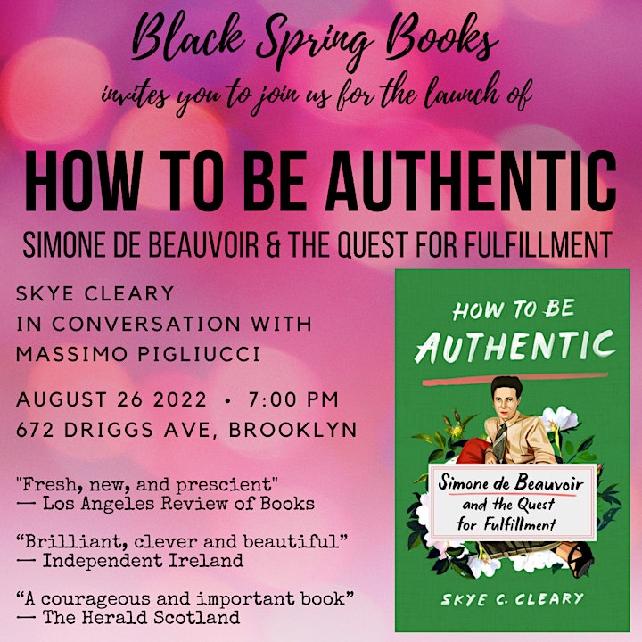 How to Be Authentic Book Party image
