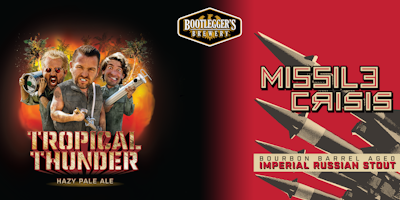 Tropical Thunder Can and Bourbon Barrel Aged Missile Crisis Bottle Release