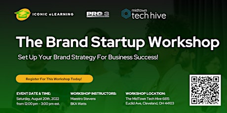 Brand Startup Workshop: Set Up Your Brand Strategy For Business Success!