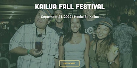 Kailua Fall Festival ! FREE!