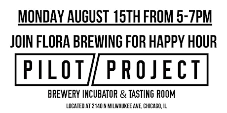 Happy Hour with Flora Brewing in Chicago