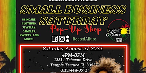 August Small Business Pop Up Shop