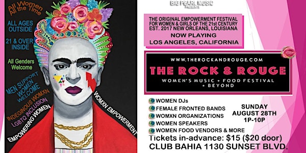 The Rock & Rouge Women's Music Festival & beyond Los Angeles