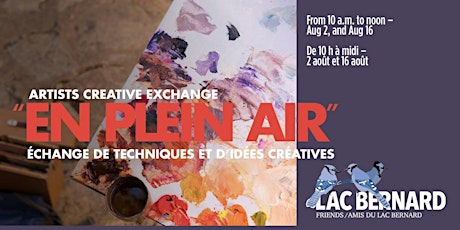 Artists Meeting En Plein Air / Atelier d'artistes en plein air