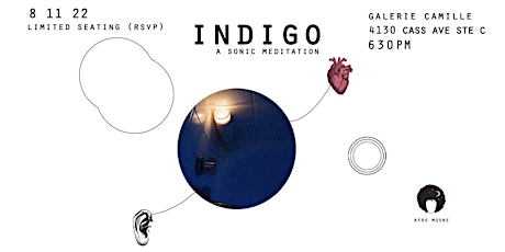 Indigo: A Sonic Meditation by Sophiyah E.