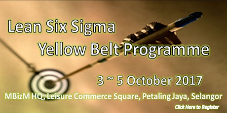Imagem principal do evento Lean Six Sigma Yellow Belt Public Training (3 Days)