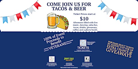 Taco's & Beer Charity Event for Veterans