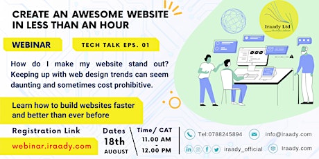 Create An Awesome Website in Less Than an Hour