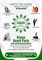 “Write the Vision, Make it Plain” Vision Board Party