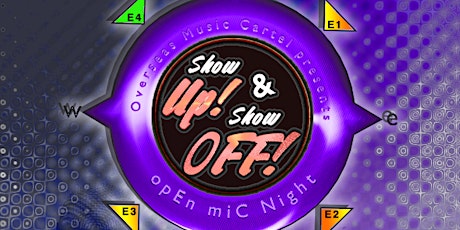 the Show Up & Show Off open mic night