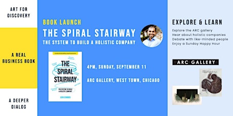 Book Launch: The Spiral Stairway | Explore Novel Business Concepts & Art