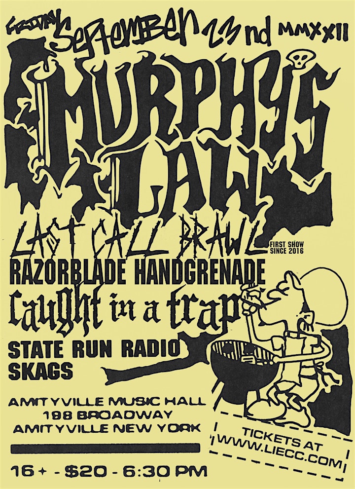 Murphy's Law, Last Call Brawl, Razorblade Handgrenade, Caught in a Trap + image