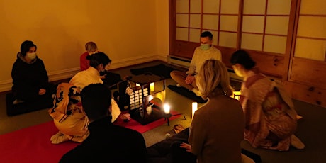 Cérémonie du thé d'hiver 'Yobanashi' Winter tea ceremony