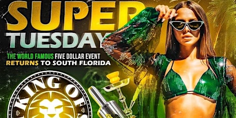 THE FAMOUS $5 TUESDAY THE PARTY ON A TUESDAY INSIDE KING OF DIAMONDS MIAMI