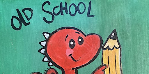 Back to School Painting for Kids!