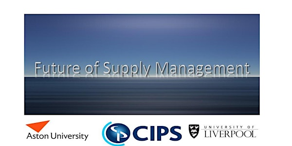 Future of Supply Management: Scenario Development Workshop (London, St Pauls)