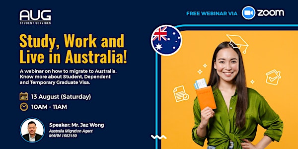Study, Work, and Live in Australia (Migration Webinar)