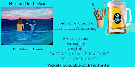 Paint Night at  Bad Martha Farmer's Brewery August ( East Falmouth )
