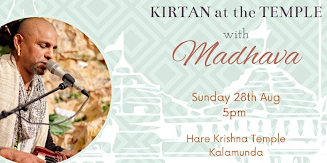 SOLD OUT - Kirtan with Madhava primary image