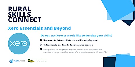 Rural Skills Connect - XERO Essentials and Beyond (Corryong)