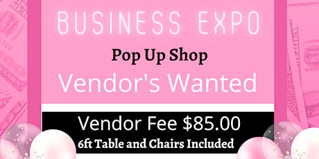 Business Expo Pop Up Shop Vendor Search
