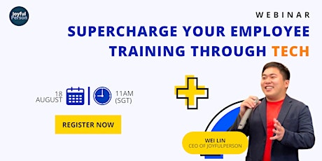 Free Webinar | Supercharging Employee Training Through Tech