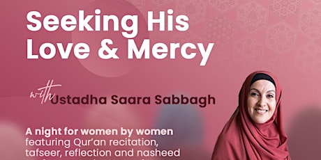 Seeking His Love and Mercy - A night with women for women