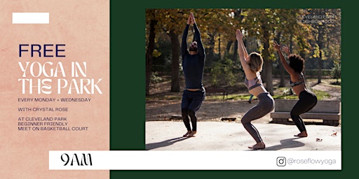FREE YOGA IN THE PARK @ CLEVELAND PARK