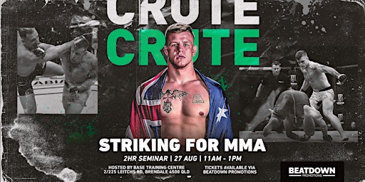 Jimmy Crute Striking For MMA Seminar