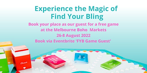 Experience the Magic of the Find Your Bling manifesting game