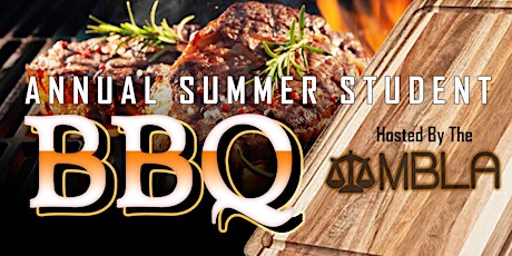 Annual Summer Student BBQ