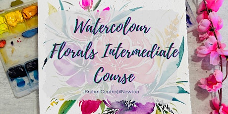 Watercolour Florals  (Intermediate) Course by Kathleen - NT20221006WFIC