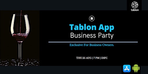 Business Party | Exclusive for Business Owners | By Tablon App