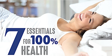 7 Essentials for 100% Health with Patrick Holford primary image