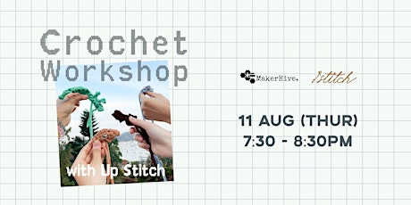 Immagine principale di Crochet workshop with Upstitch 