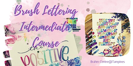 Brush Lettering (Intermediate) Course by Kathleen - TP20220922BLIC