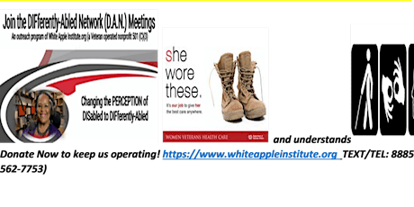 The DIFferently-Abled Network (DAN) Sponsored by ASK DR APPLEwhite