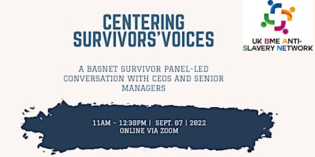 Centering Survivors' voices : Exploring gaps and solutions