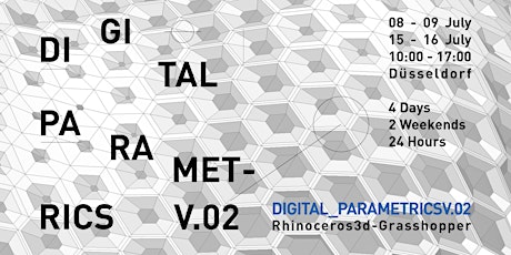 Hauptbild für DIGITAL PARAMETRICS V.02  Rhino3D + Grasshopper