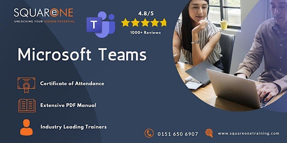 Office 365: Microsoft Teams (Online Training) Tickets, Tue 7 Mar 2023 at  09:30 | Eventbrite
