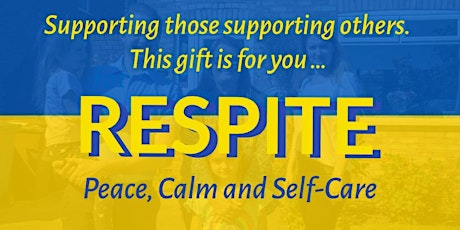 Respite - A short period of rest and relief from daily negative emotions