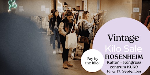 BeThrifty Vintage Kilo Sale | Rosenheim | 16. & 17.  September