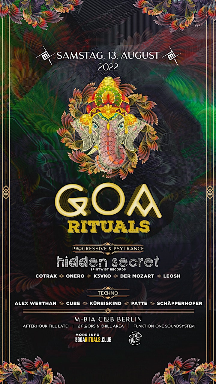 GOA Rituals w/Hidden Secret: Bild 