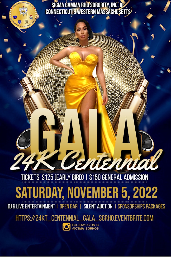 24KT Centennial Gala hosted by CT/Western Mass SGRho Chapters image