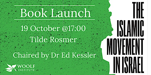 Book launch: The Islamic Movement in Israel by Tilde Rosmer