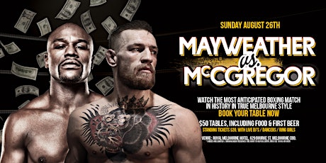 THE MONEY FIGHT - Mayweather & McGregor primary image
