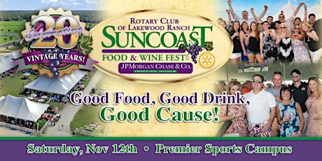 Suncoast Food & Wine Fest 2022 primary image