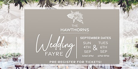 The Hawthorns Wedding Fayre
